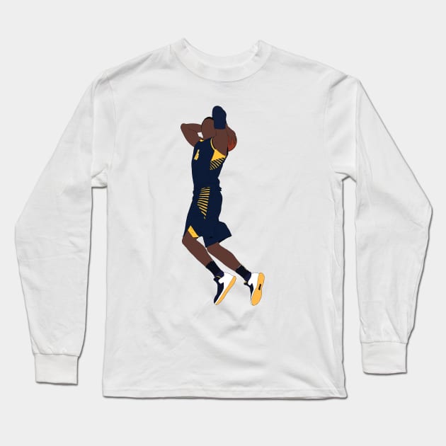 Victor Oladipo Dunk Long Sleeve T-Shirt by rattraptees